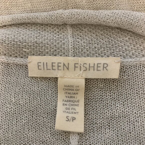 EileenFisher Open Draped Front Cardigan Women's S - Picture 3 of 3